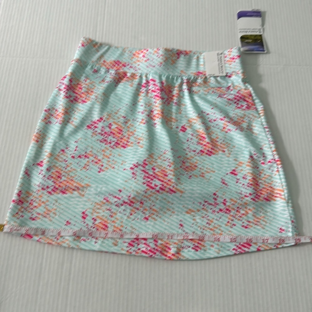 Pebble Beach Dry Luxe Performance Floral Skort Size XS NWT - Picture 10 of 12